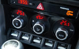 Toyota GT86 climate controls