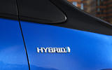 Toyota Yaris Hybrid badging