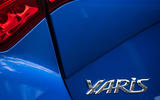 Toyota Yaris rear badging