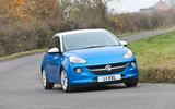 Vauxhall Adam cornering