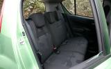 Vauxhall Agila rear seats