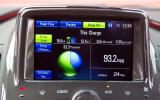 Vauxhall Ampera infotainment system