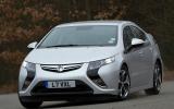 Vauxhall Ampera cornering