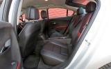 Vauxhall Ampera rear seats