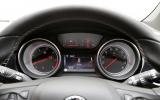 Vauxhall Astra instrument cluster