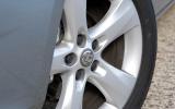 17in Vauxhall Astra alloy wheels