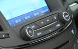 Vauxhall Insignia infotainment controls