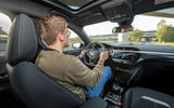 Vauxhall Corsa Electric Driving interior Autocar Will Rimell