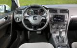 Volkswagen e-Golf steering wheel