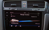 Volkswagen e-Golf infotainment system
