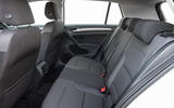 Volkswagen e-Golf rear seats