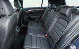 Volkswagen Golf GTD rear seats