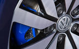 Volkswagen Golf GTE blue brake calipers