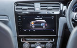 Volkswagen Golf GTE infotainment system