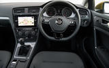 Volkswagen Golf driver's seat view