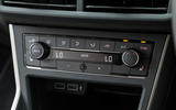 Volkswagen Polo climate controls