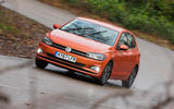 Volkswagen Polo cornering