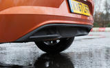 Volkswagen Polo rear diffuser