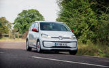 Volkswagen Up cornering