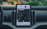 volvo ex30 review 2023 024 infotainment