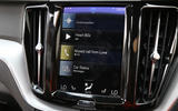 Volvo XC60 Sensus infotainment system