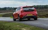 Volvo V40 rear cornering
