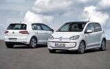 Volkswagen e-Golf and e-Up unveiled