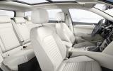 VW Passat front seats
