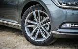 18in alloys are standard with GT trim Volkswagen Passats