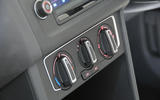 Volkswagen Polo climate controls