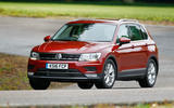 Volkswagen Tiguan cornering