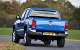 Volkswagen Amarok rear cornering