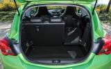 Vauxhall Corsa VXR boot space