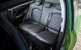 Vauxhall Corsa VXR rear seats
