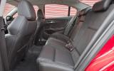 Vauxhall VXR8 GTS rear seats