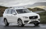 Volvo XC90 cornering
