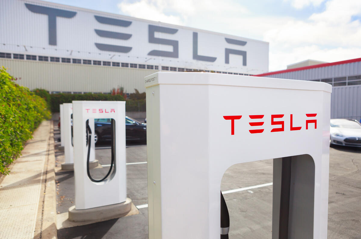 Frankfurt motor show 2013 Tesla Superchargers "will reach UK" Autocar