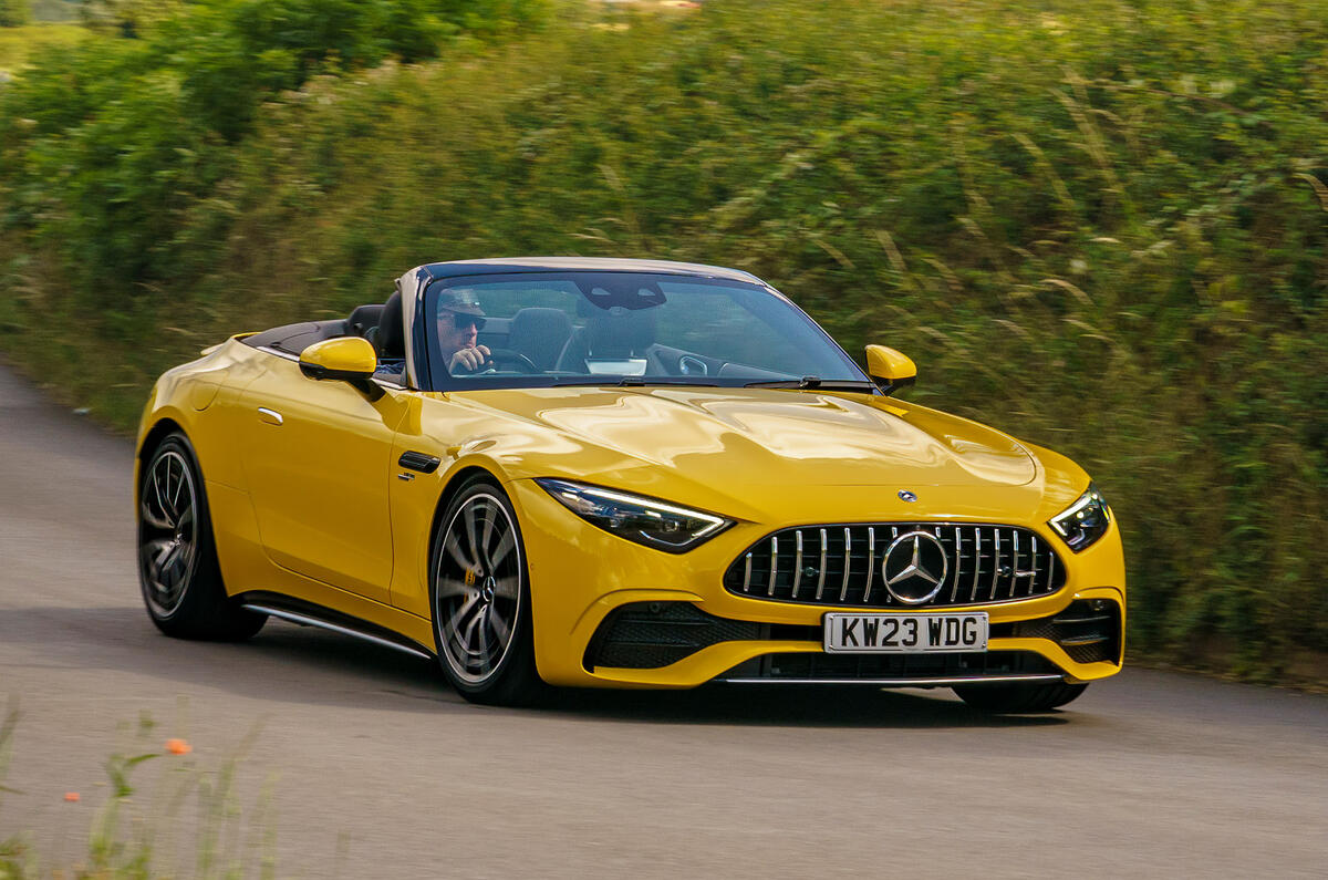 MercedesAMG SL 43 Review 2024, Price & Specs Autocar MercedesAMG SL 43 Review 2024, Price & Specs Autocar