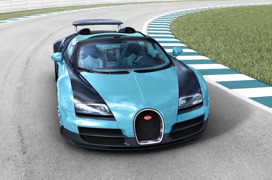 Bugatti launches six 'Legend' special editions