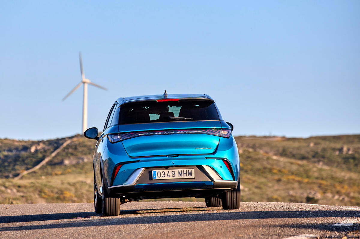 02 BYD Dolphin FD 2023 rear cornering