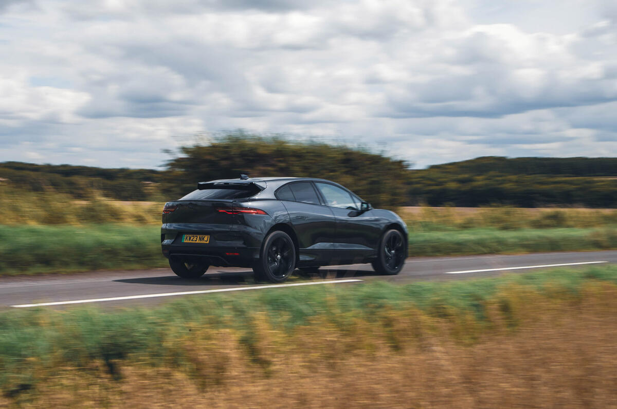 02 Jaguar i Pace Sport 400 RT 2023 side driving