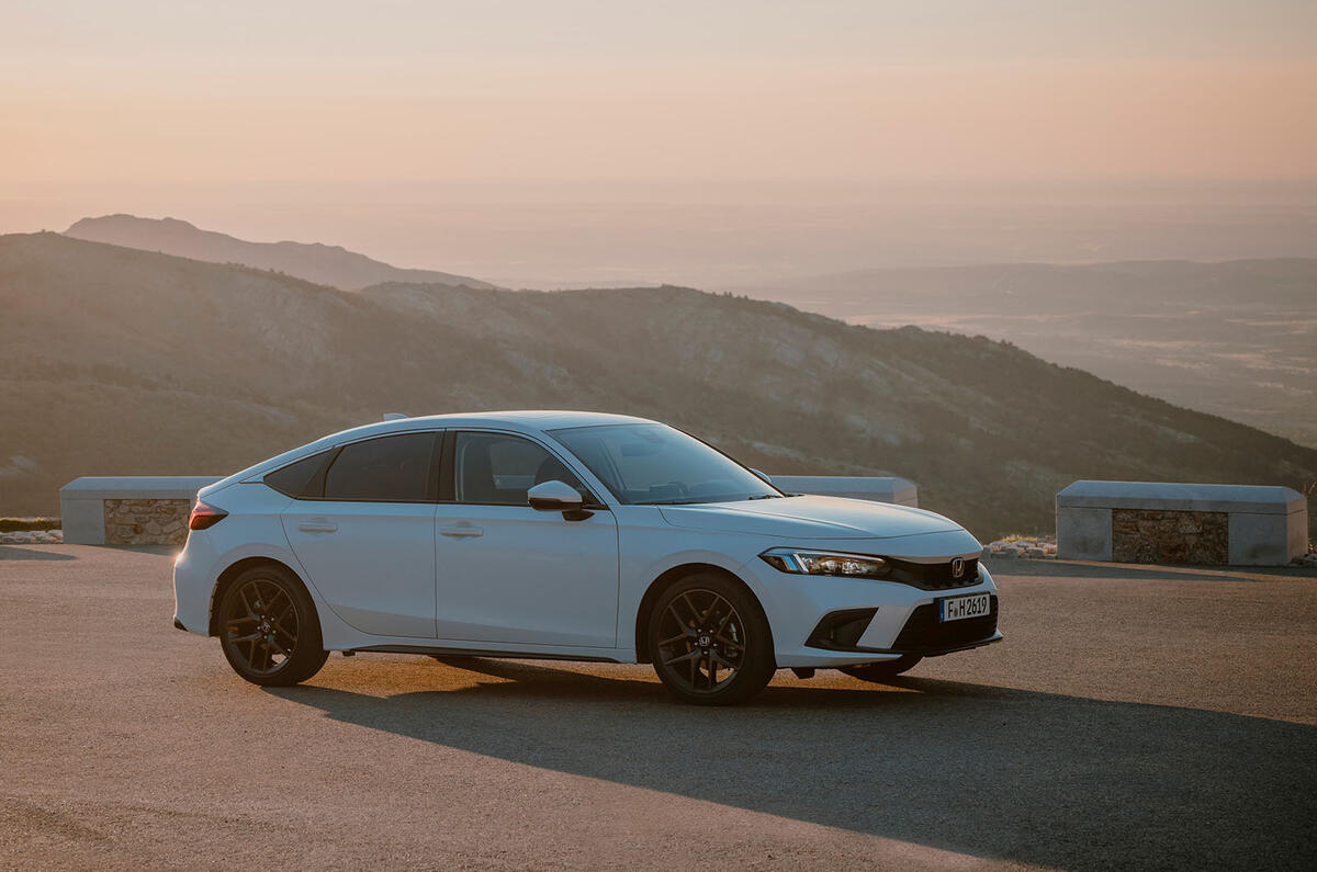 honda civic static 2022