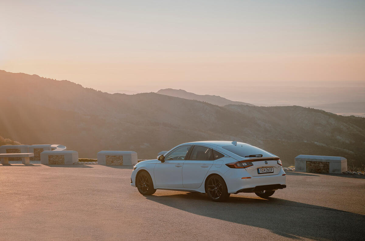  honda civic static 2022