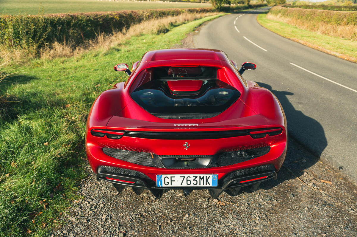 07 Ferrari 296 GTB RT 2023 engine lid rear end