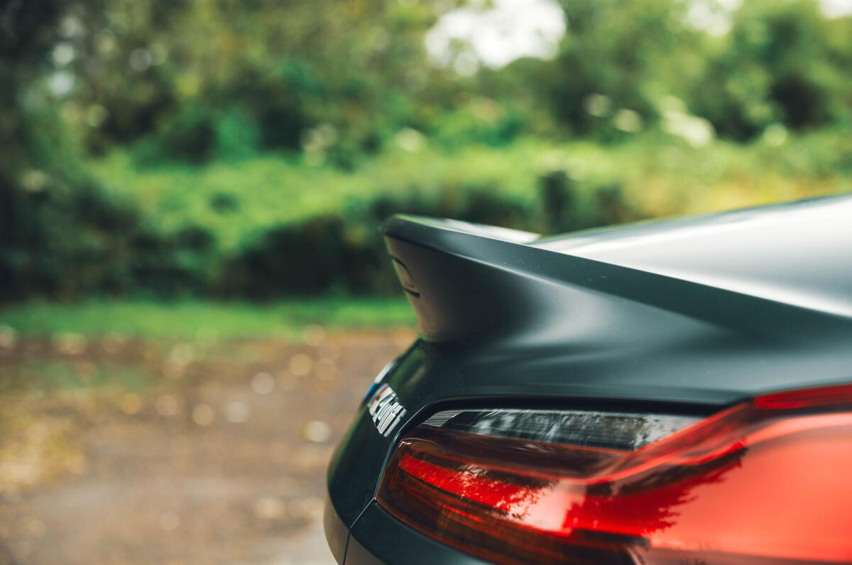08 BMW Z4 manual 2024 review ducktail spoiler