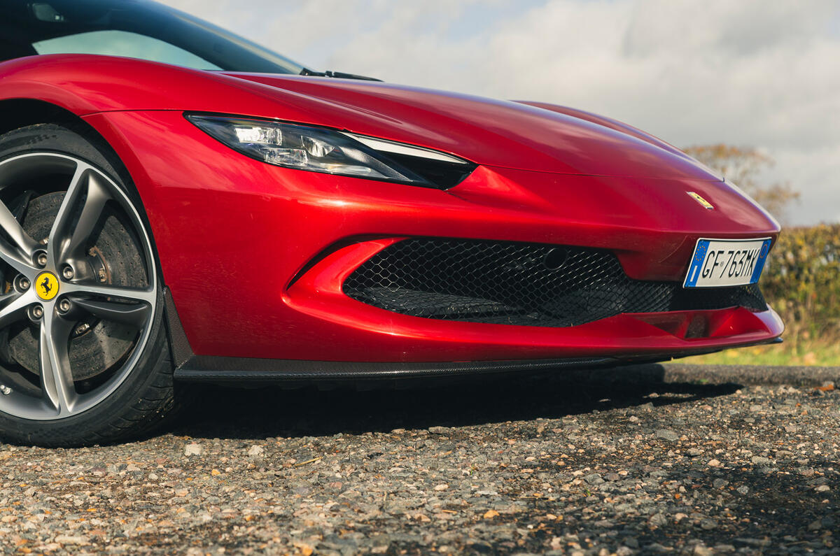 08 Ferrari 296 GTB RT 2023 headlight front grille