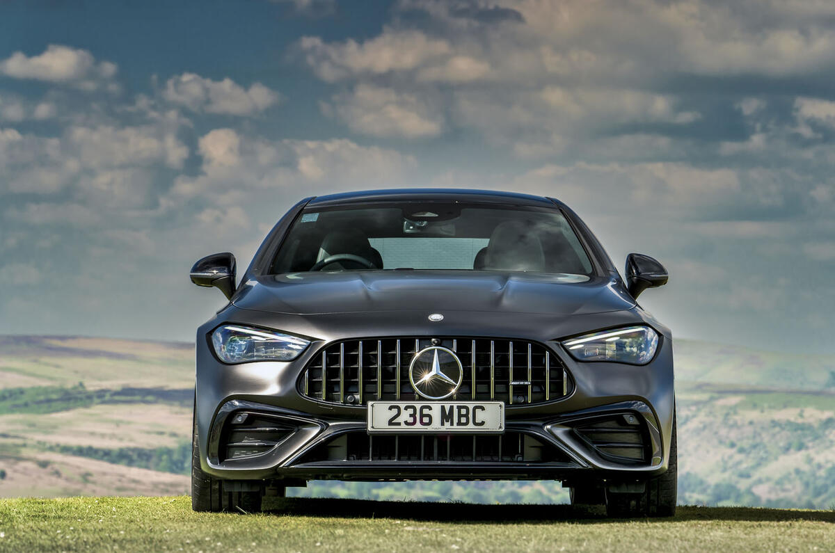 08 Mercedes AMG CLE 53 2024 avis mort à l'avant