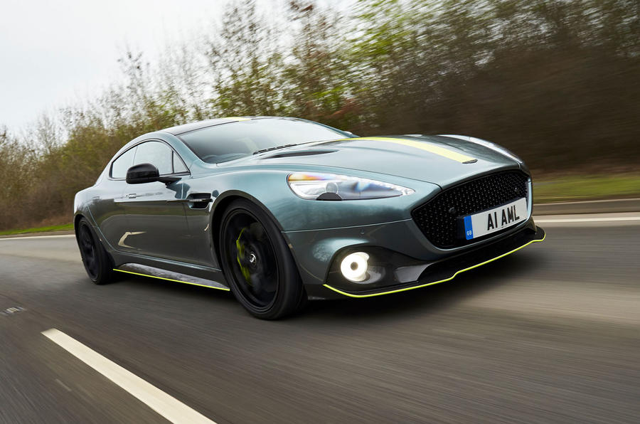 Aston Martin Rapide AMR 2019 first drive review - hero front
