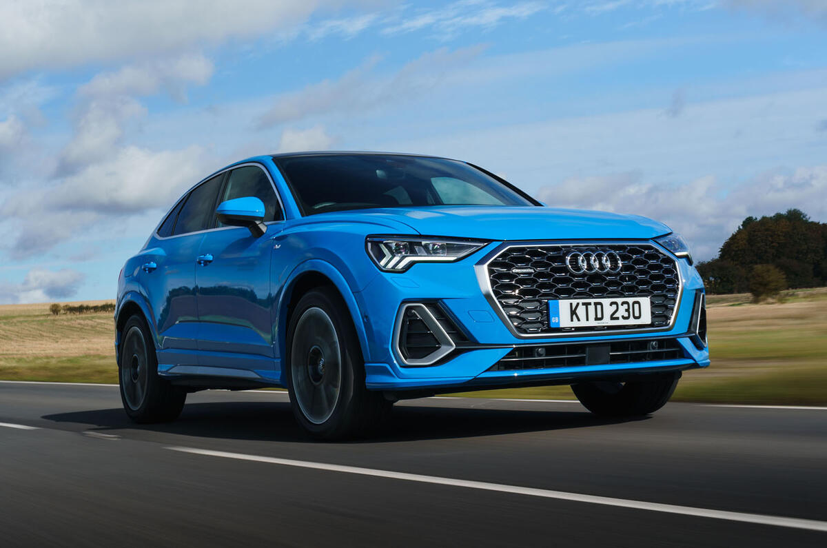 Audi Q3 Sportback 2019 road test review - hero front