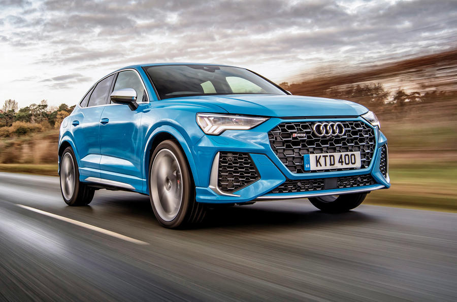 Audi RS Q3 Sportback 2020 road test review - hero front
